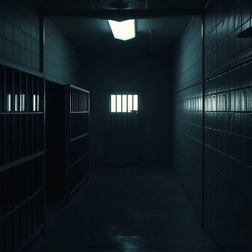 Interior view of a cell at the Hope Springs Transitional Facility in Raleigh, NC.